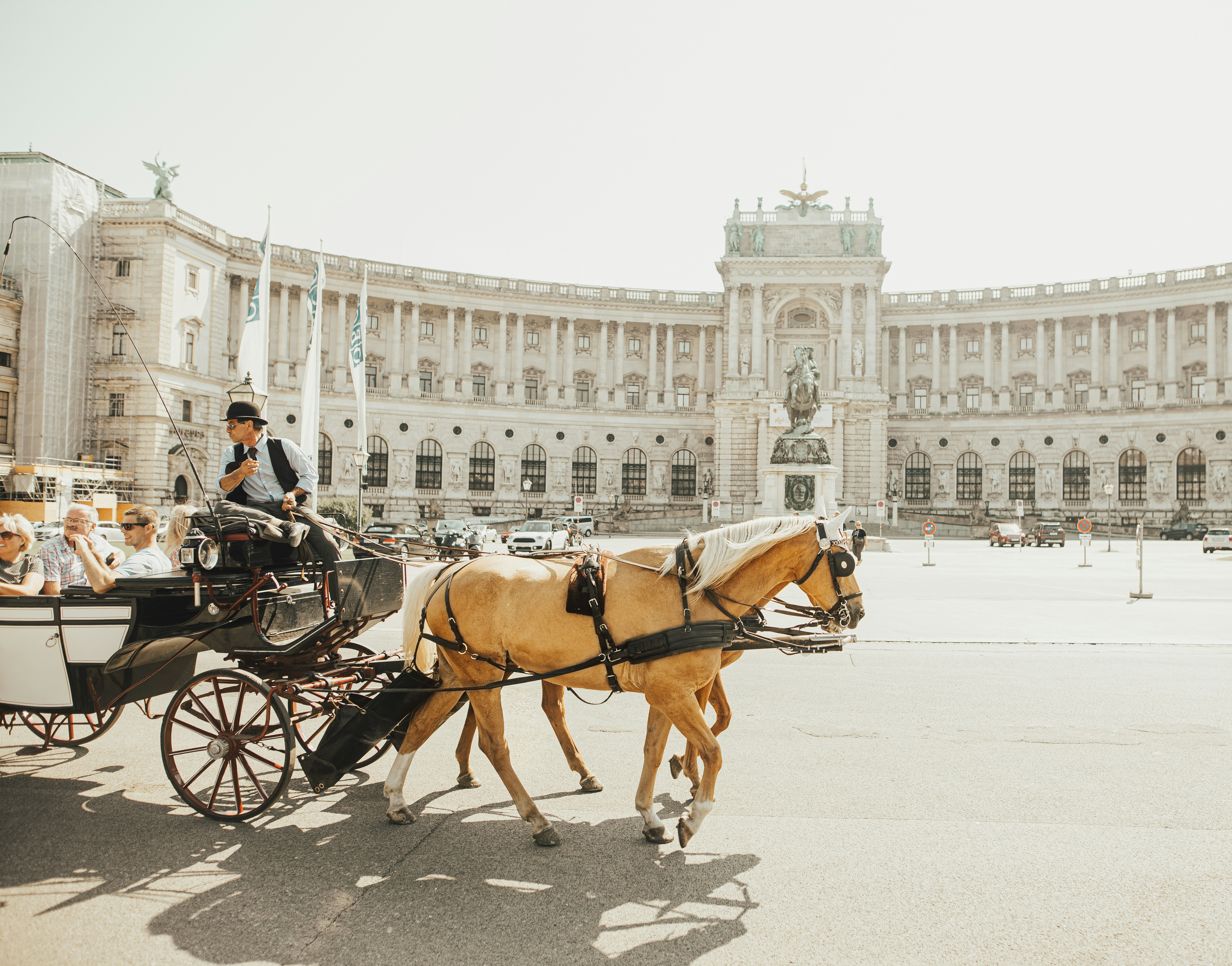 Viena, Áustria — vista do Palácio de Schönbrunn